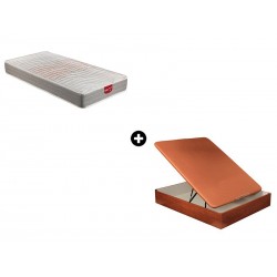 Pack Colchón Cherry Serie Juvenil de Pikolin + Canapé Abatible Madera Drompbox de ColchonVip